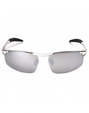 Semi-rimless sunglasses