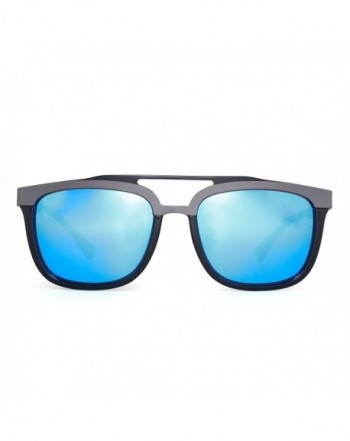 Rectangle Designer Sunglasses Stainless Browline