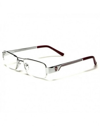 KHAN Semi Rimless Rectangle Reading Glasses