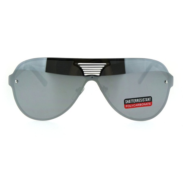 Futurism Robotic Rimless Aviator Sunglasses