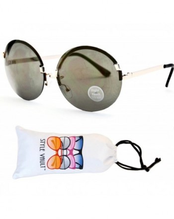 W227 vp Oversized Sunglasses E2606G Gold Light