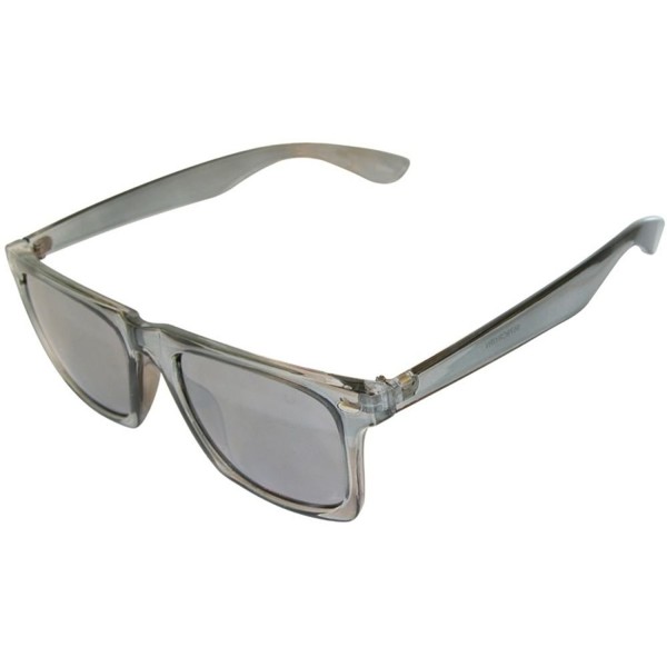 Squared Wayfarer Sunglasses Lenses Transparent