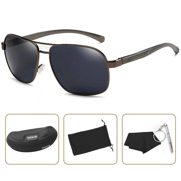 WELUK Military Polarized Aviator Sunglasses