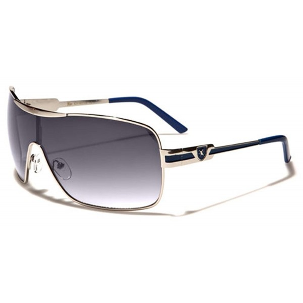 Fashion Square Aviator Sunglasses Silver