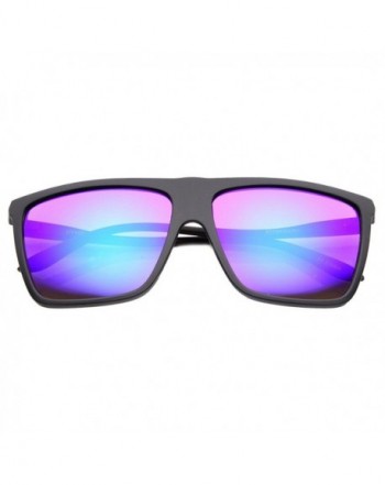 KUSH Mirror Plastic Sunglasses Midnight