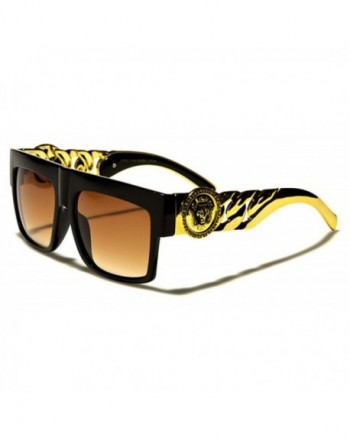 Chain Rapper Aviator Celebrity Sunglasses