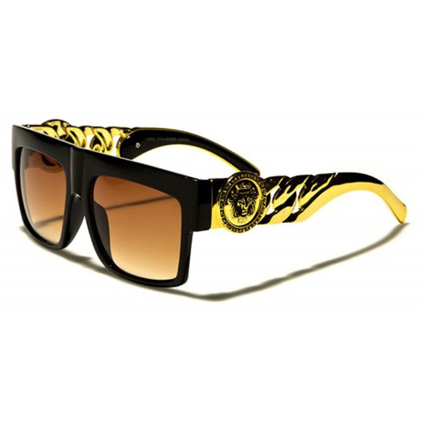 Chain Rapper Aviator Celebrity Sunglasses