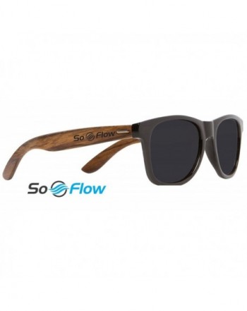 Black SoFlow Walnut Sunglasses Women