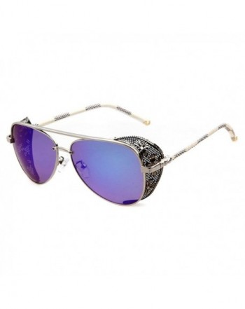 Unisex STY1506 Aviator Sunglasses C4 silver