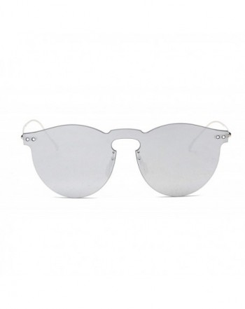 GAMT Vintage Rimless Mirrored Sunglasses