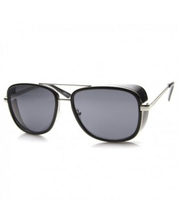 zeroUV Classic Bridged Sunglasses Black Silver