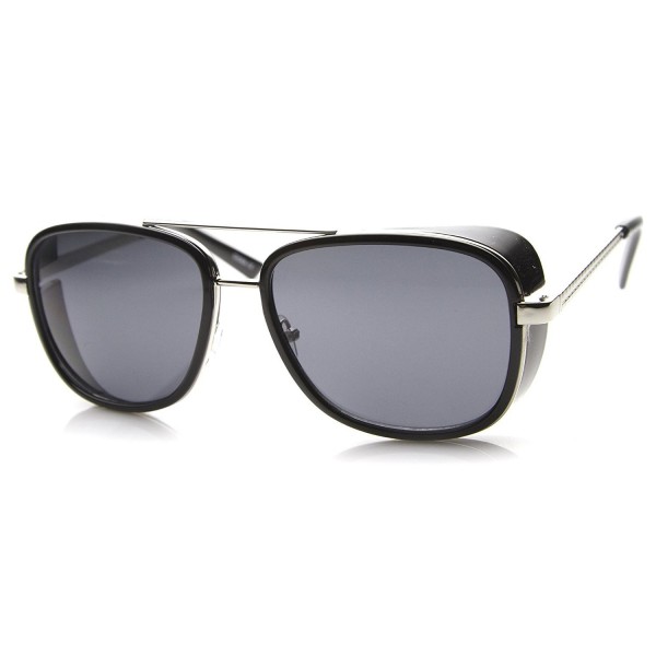 zeroUV Classic Bridged Sunglasses Black Silver