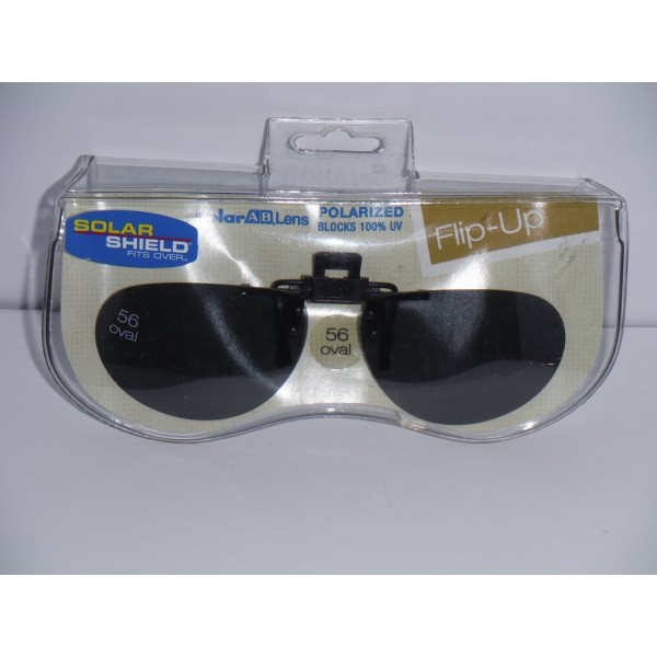 Solar Shield Flip up Polarized Sunglasses