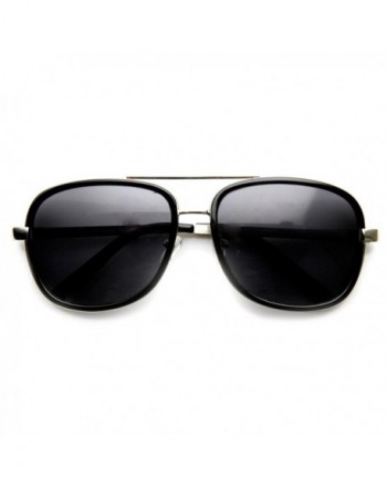 zeroUV Fashion Studio Sunglasses Black Silver