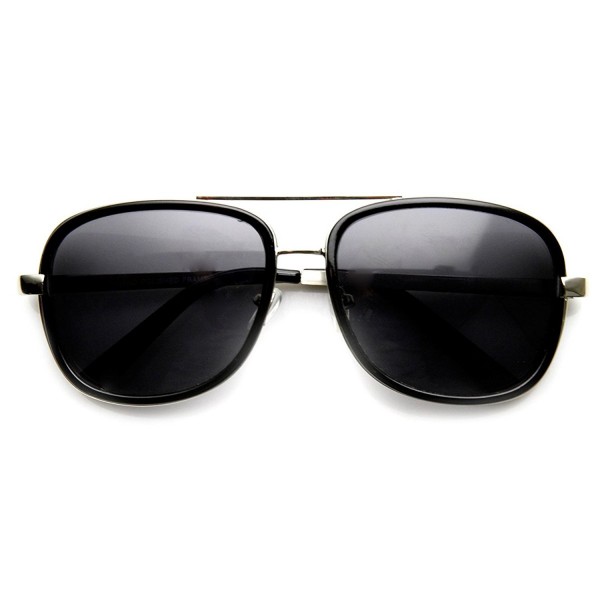 zeroUV Fashion Studio Sunglasses Black Silver