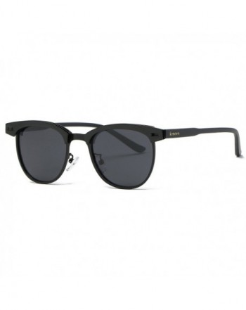 Polarized Sunglasses Semi Rimless Classic Glasses