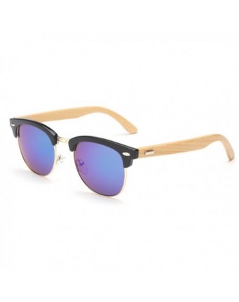 VeBrellen Bamboo Classic Frame Sunglasses