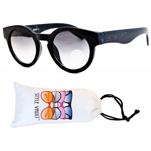 WM3039 VP Style Vault Sunglasses Black Smoked
