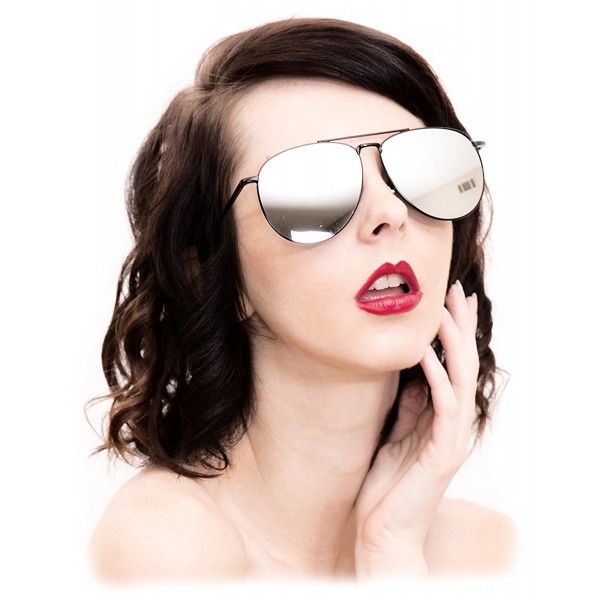 O2 Eyewear Oversized Mirrored Sunglass