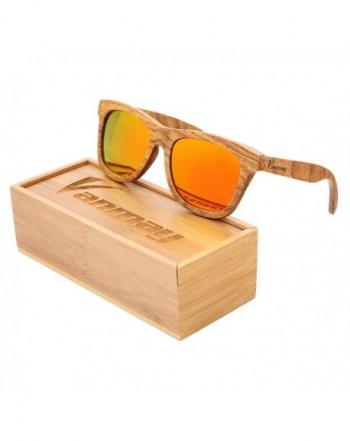 Vanmay Handcrafted Polarized Zebrawood Sunglasses
