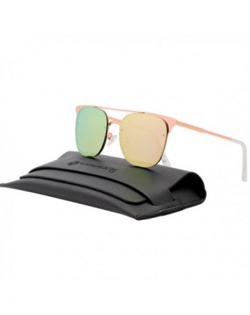 VIVIENFANG Mirrored Aviator Sunglasses 87039C