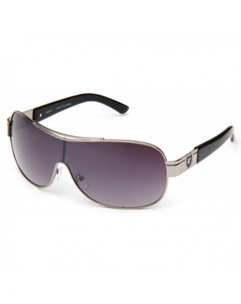 Pegasus Plastic Temple Shield Sunglasses