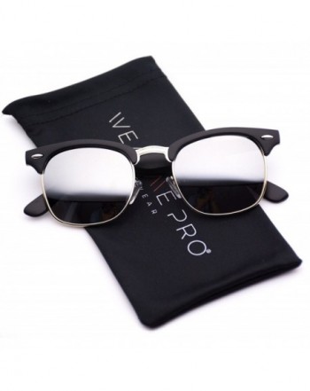 WearMe Pro Clubmaster Sunglasses Mirrored