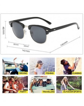 Rimless sunglasses