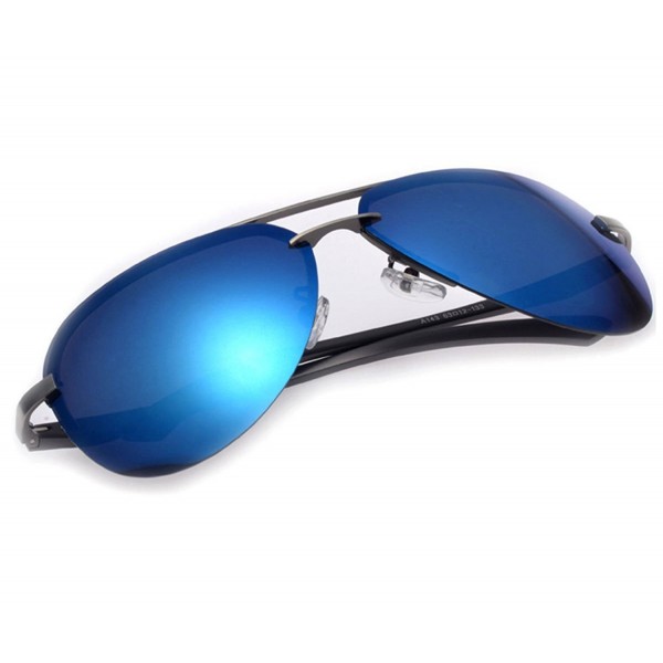 Heartisan Classic Rimless Polarized Sunglasses