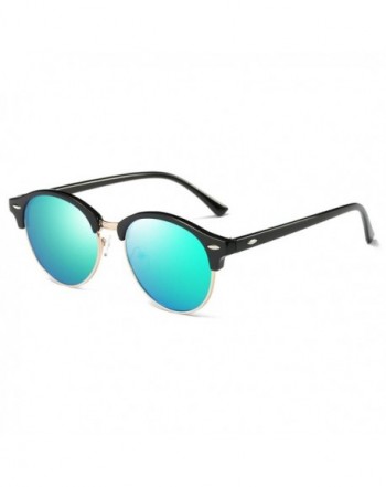 Semi-rimless sunglasses