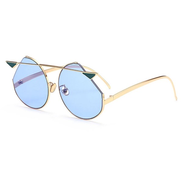 GAMT Metal Cateye Sunglasses Irregular