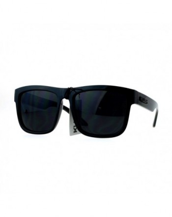 Kush Black Gangster Oversize Sunglasses