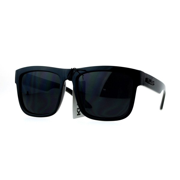 Kush Black Gangster Oversize Sunglasses