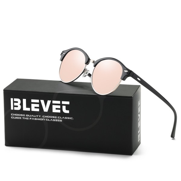 BLEVET Polarized Sunglasses Designer Rimless BLEVET Polarized Sunglasses Designer Rimless