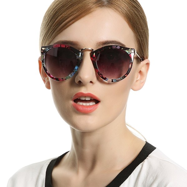 VIVIENFANG Oversized Polarized Sunglasses P1511A