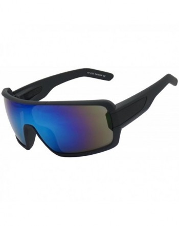 Rubberized Outdoor Mirrored Sunglasses Baseball