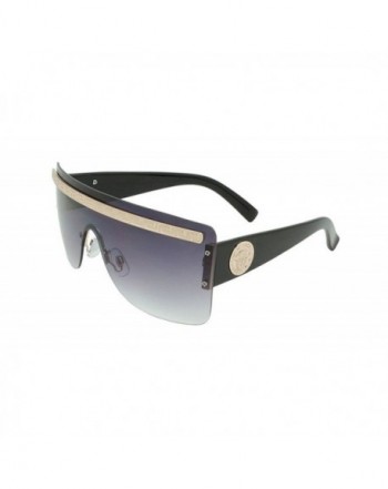 Georgio Caponi Rimless Shield Sunglasses