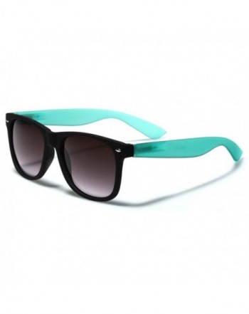 Colorful Wayfarer Sunglasses Matte Translucent