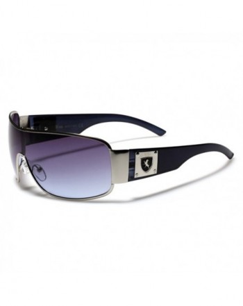 Retro Fashion Shield Aviator Sunglasses