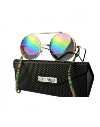 V170 fc Django Sunglasses Gold oil rainbow