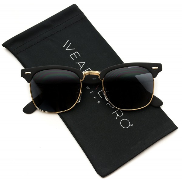 Retro Classic Metal Rimmed Sunglasses