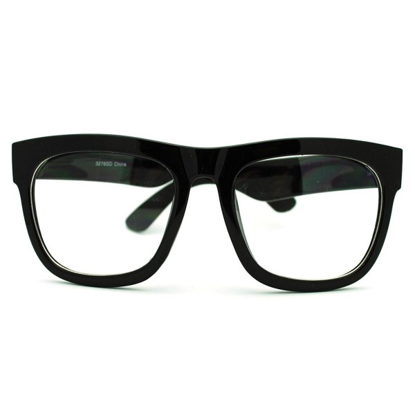 Oversized Square Glasses Fashion Eyewear