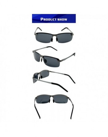 Rectangular sunglasses
