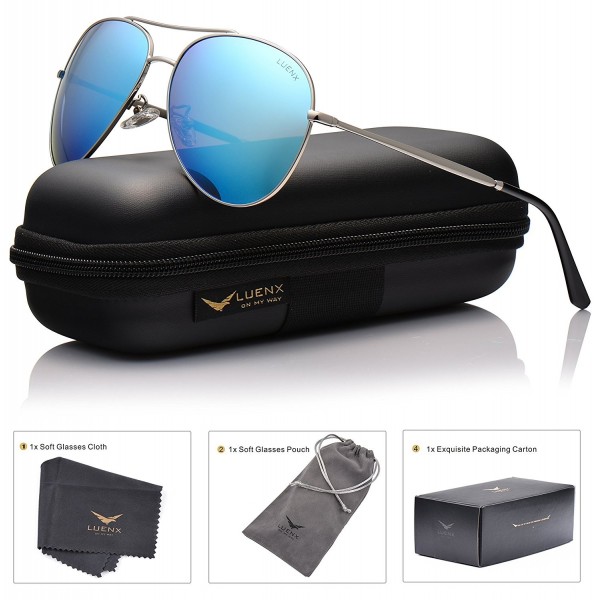 LUENX Aviator Sunglasses Polarized Women