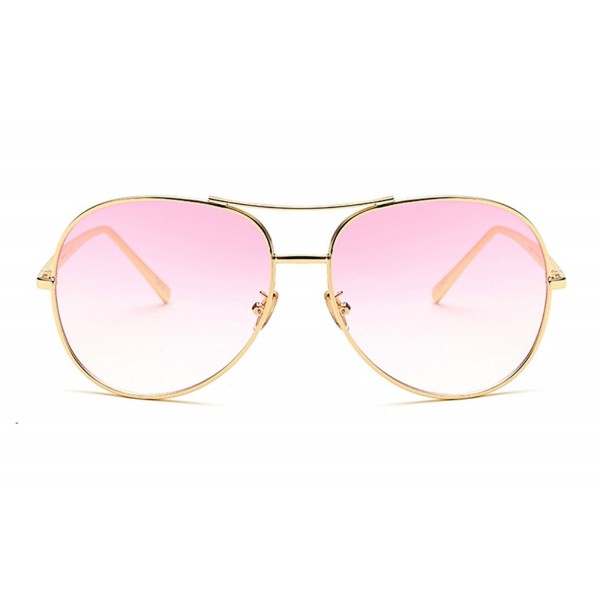 Vintage Oversized Aviator Sunglasses Gradient