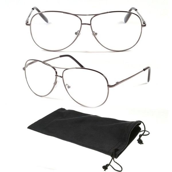 VR02SLV Classic Aviator Reading Glasses