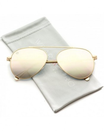 WearMe Pro Bridgeless Aviator Sunglasses