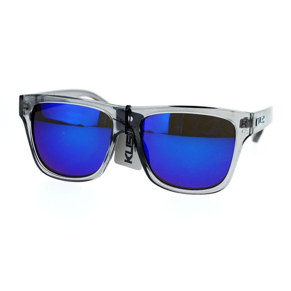 Kush Translucent mirrored Hipster Sunglasses