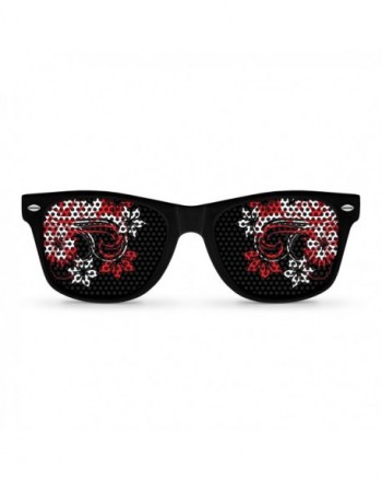 GEISHA Black Retro Party Sunglasses