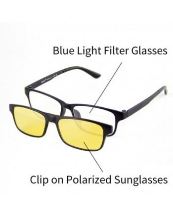 Rectangular sunglasses